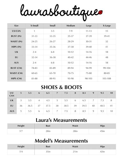 beginning boutique size guide|begin boutique size chart.